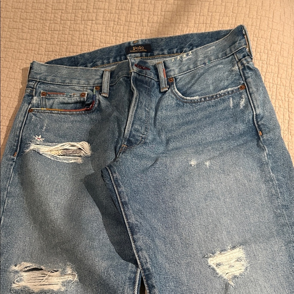 Polo by Ralph Lauren Women’s Light Blue Relaxed Jeans